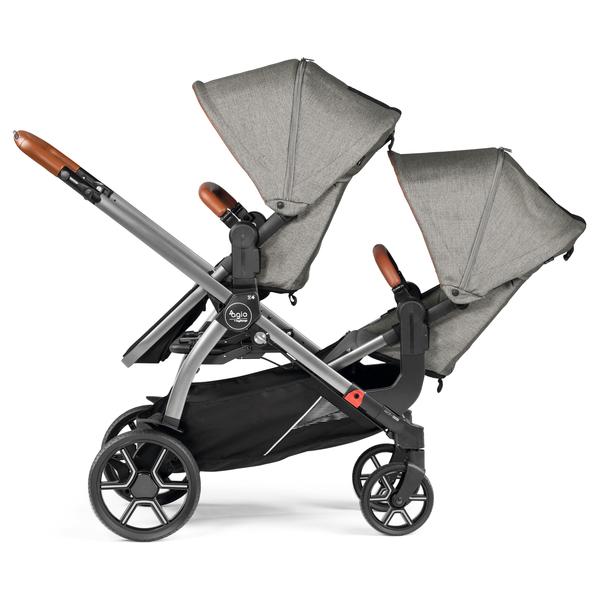 Z4 Duo Stroller + 2nd Seat + Double Adapter – Agio Baby