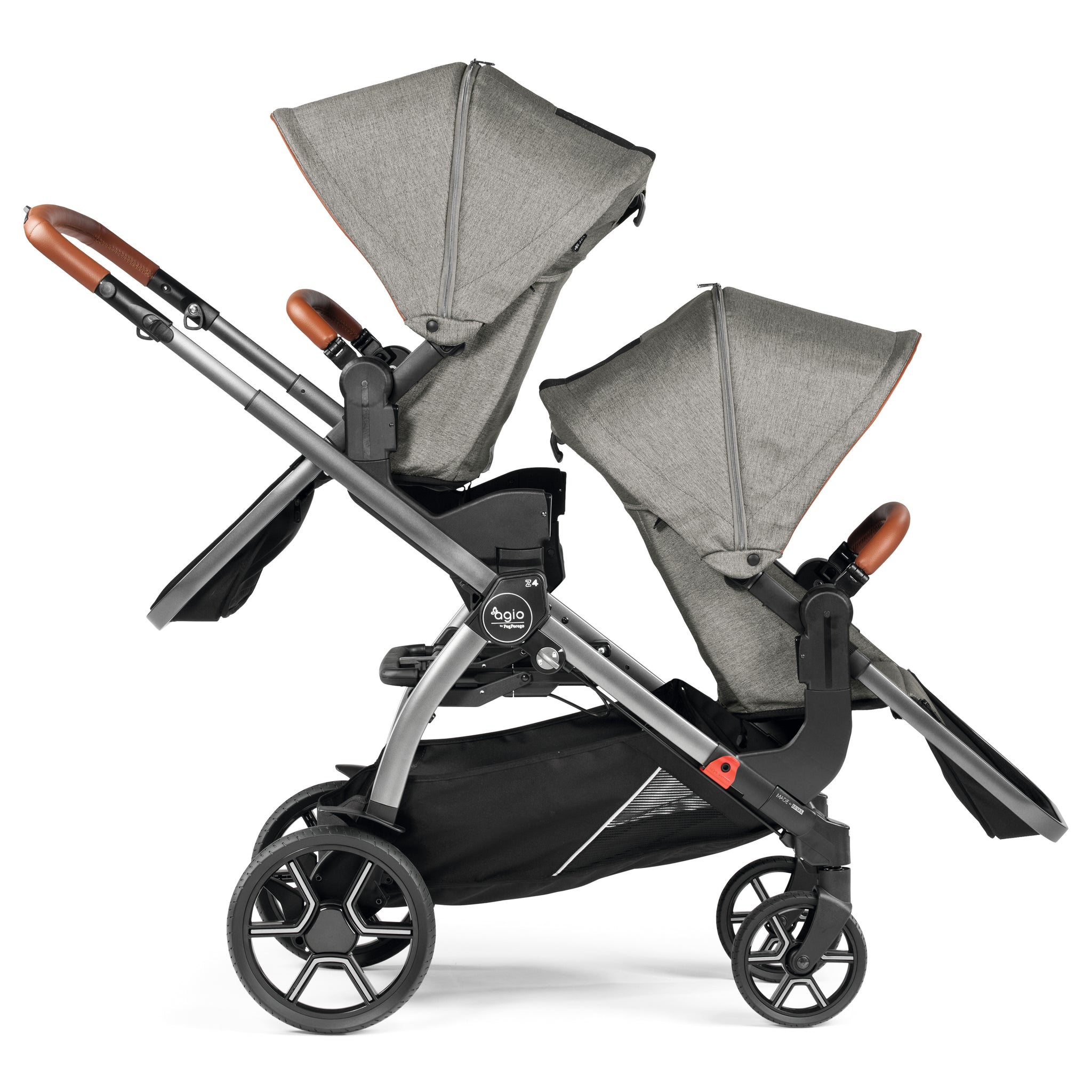 agio z4 double stroller review Z4 Duo Stroller + 2nd Seat + Double Adapter